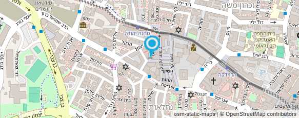 מפת הגעה אל קוקי קרים ירושלים