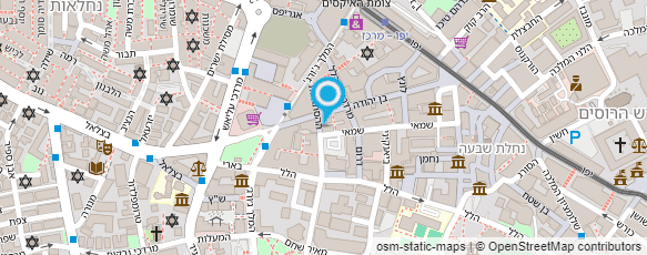 מפת הגעה אל פקינו פיצה