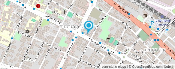 מפת הגעה אל ד"ר יונס רושדי מרפאת שיניים