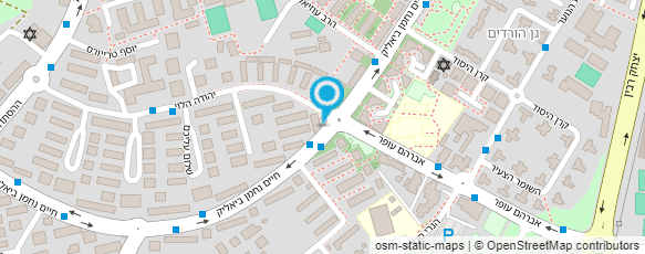 מפת הגעה אל פלאפל ביאליק