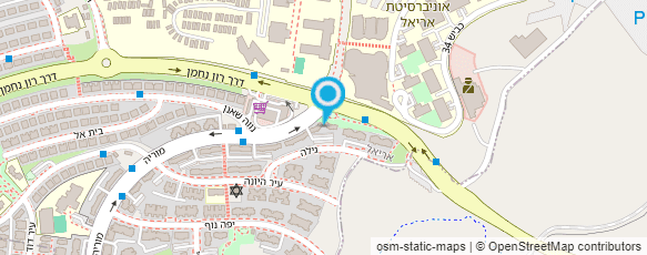 מפת הגעה אל מאפיית שיבולת השרון