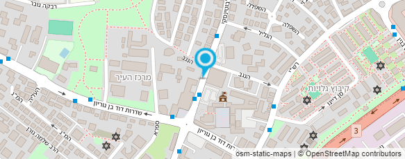 מפת הגעה אל אהרונוב מיזג אוויר