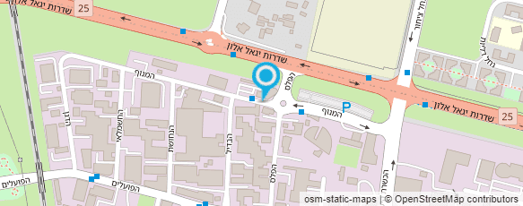 מפת הגעה אל עץ הזית