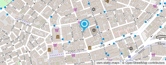 מפת הגעה אל פיצה הר סיני