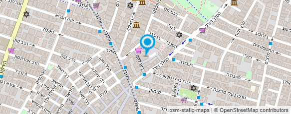 מפת הגעה אל חומוס בצלאל