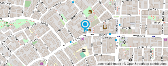 מפת הגעה אל פאצה פיצה בר