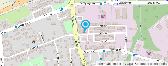 מפת הגעה אל רשת 8 eight אופקים