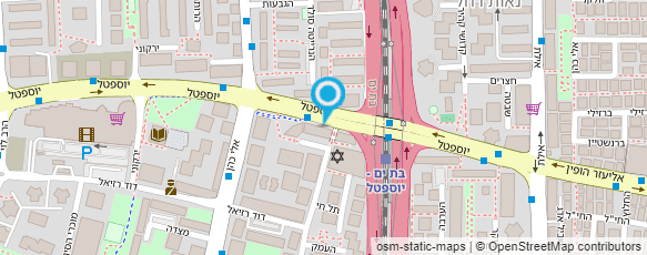 מפת הגעה אל פיצה הבית בת ים