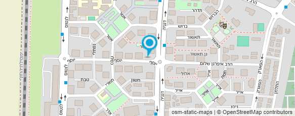 מפת הגעה אל פיצה רונדו PIZZA RONDO