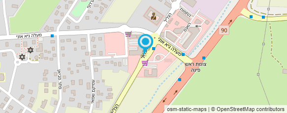 מפת הגעה אל עגולה מרקט 24/7