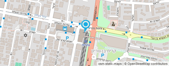 מפת הגעה אל אקספרסו קפה ואוכל