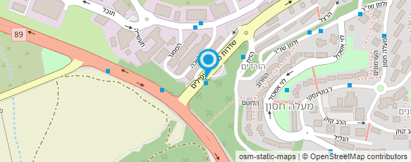 מפת הגעה אל ד"ר נסרי דקוואר רופא שיניים