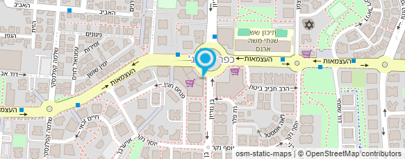 מפת הגעה אל fershop פרשופ