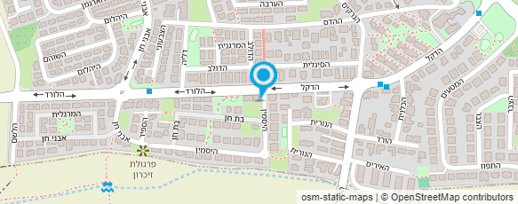 מפת הגעה אל בית מלצ'ט - קפה ומעדניה