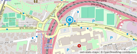 מפת הגעה אל הבשרים של דוד