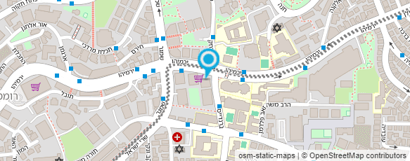 מפת הגעה אל זלמנס ירושלים