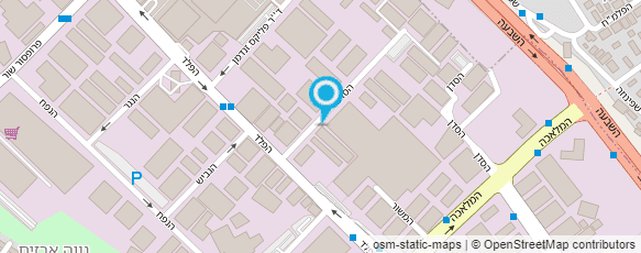 מפת הגעה אל מסגריה ראשון לציון