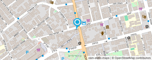 מפת הגעה אל גוג'ו  GOJO-מאכלים אתיופים רחובות