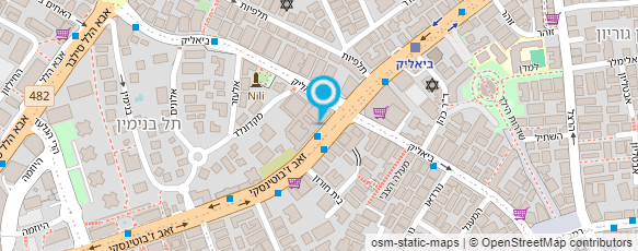 מפת הגעה אל מעבדת שיניים מתקדמת יסקין