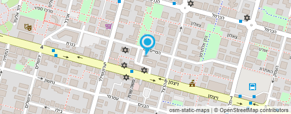 מפת הגעה אל ג'מס, כפר סבא