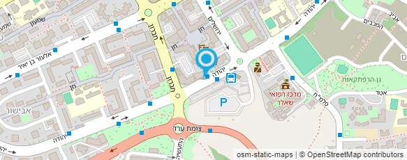 מפת הגעה אל שיפודי מצדה