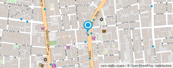 מפת הגעה אל אסי פלאפל תימני