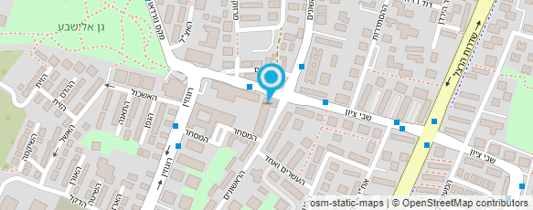 מפת הגעה אל פלאפל הלוי