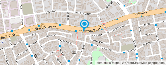 מפת הגעה אל הפיצה של מאיה