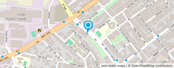 מפת הגעה אל פיצה אזורים