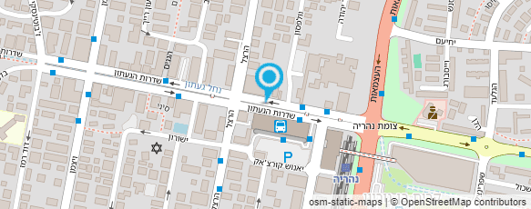 מפת הגעה אל פלאפל תנעמי