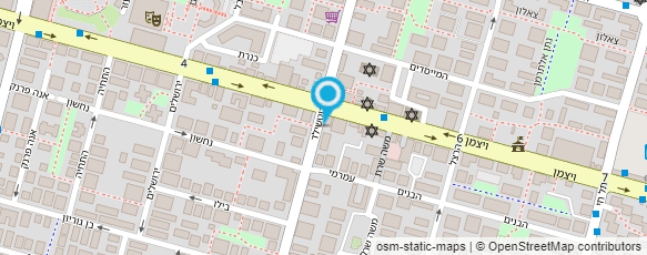 מפת הגעה אל פלאפל של פעם