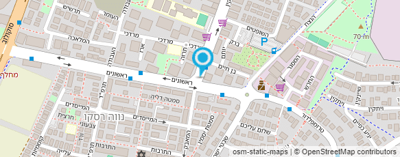 מפת הגעה אל רובינשטיין - התאמת מכשירי שמיעה