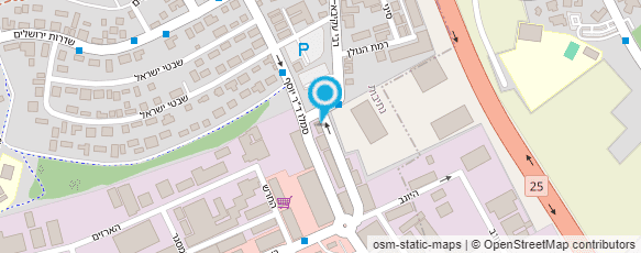 מפת הגעה אל שווארמה בני כחלון