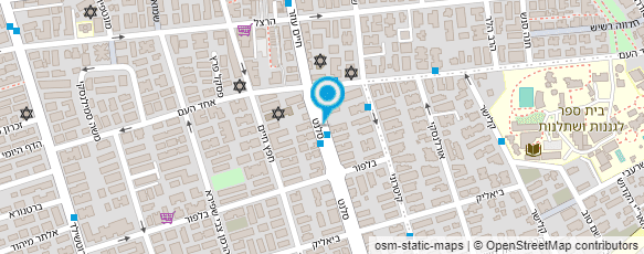 מפת הגעה אל יוסף חיים חשמלאי