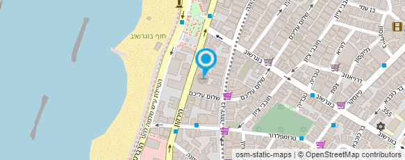 מפת הגעה אל אולטרא בר  -  אוכל ויין