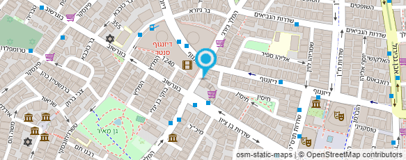 מפת הגעה אל אין &אאוט