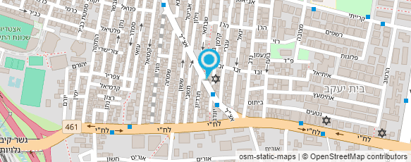 מפת הגעה אל בשרל'ה