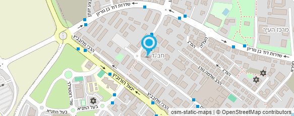 מפת הגעה אל הפלאפל של כהן