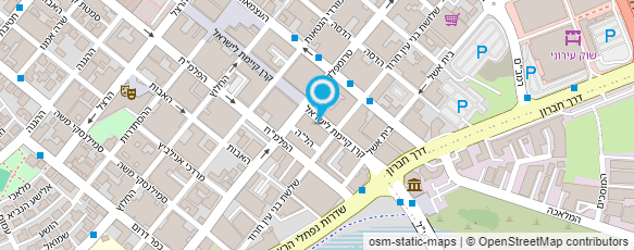 מפת הגעה אל קובה בר