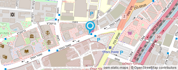 מפת הגעה אל משרד עורכי דין וגישור יצחקי פריד