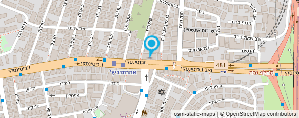 מפת הגעה אל שניצל&Burger