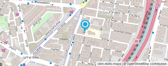 מפת הגעה אל מוטיל'ה מסעדת בשרים