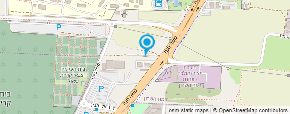 מפת הגעה אל קפה פיצי