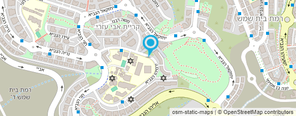 מפת הגעה אל שיפודי חיים רמת בית שמש ג'