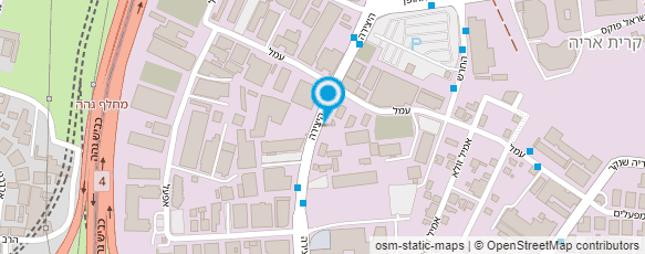 מפת הגעה אל ביסטרו גריל פתח תקווה