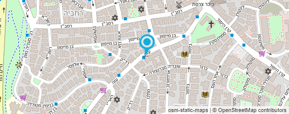 מפת הגעה אל קפה סייבריס