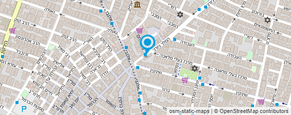 מפת הגעה אל הג'חנון של סבתא בתיה