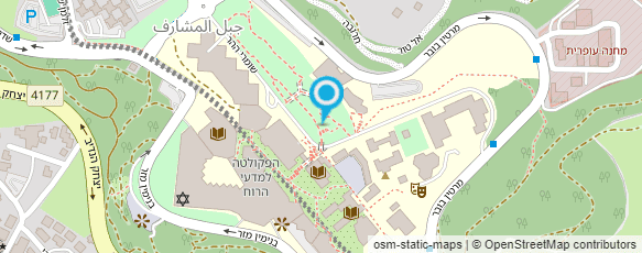 מפת הגעה אל פרופ' הוכנר דרורית מפת הגעה אל פרופ' הוכנר דרורית