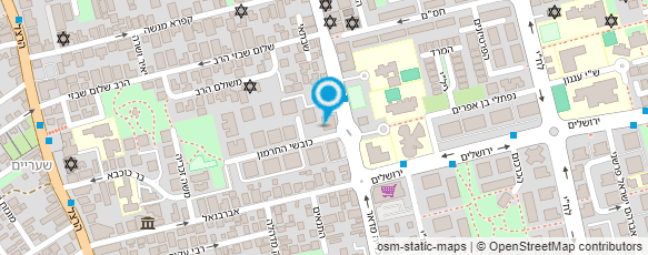 מפת הגעה אל ה - פלאפל