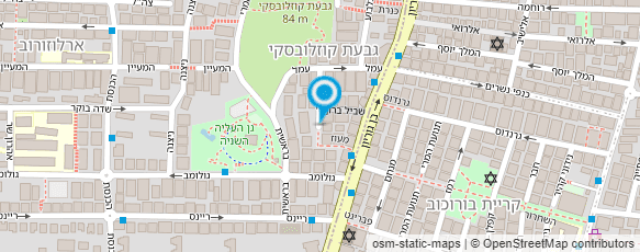 מפת הגעה אל מועדון טאקוונדו איציק זמיר